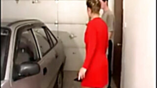 Steaming brief haired mature with youthful man