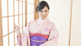 My kimono protects my slutty pussy's dignity