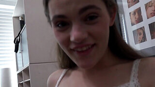 Juniper Ren shows innocence during kinky fucking in POV