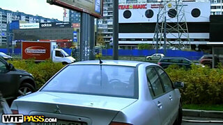 Real live fuck in a dancing studio