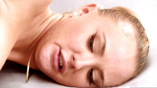 Blonde lady with a big dick fetish gets pounded with energy