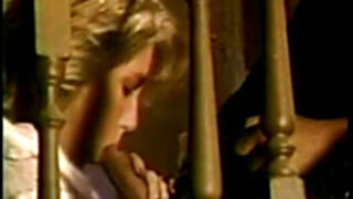 Candie Evans upstairs