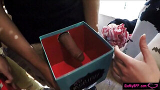 2 light-haired besties liked four-way hook-up