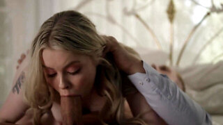 Curvy teen babe falls in love with her stepdad's cock