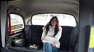 Tiny Latina whore is going to enjoy his dick... too much