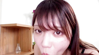 POV banging with a Japanese hottie who seduces her ex