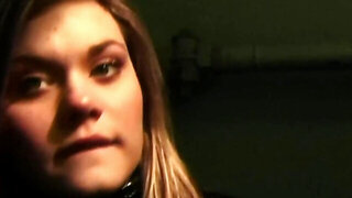 Amateur couple not afraid to try quick fuck in public place