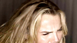 Amazing blonde babe gets her pussy rammed intensely