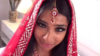 Desi bride dazzles her father-in-law before the wedding