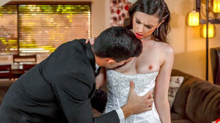 Wedding day hardcore romance for future bride Casey Calvert