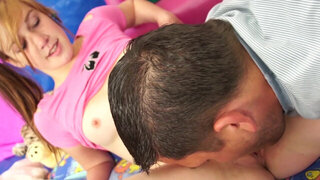 Fine redhead loves being taped when she fucks like a little whore