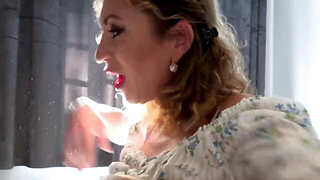 Let your stepmom check if your virgin dick is alright