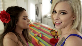 Cinco De Mayo fuck with pretty girls who want HARD sex