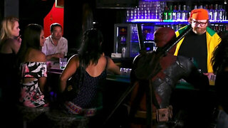 Awesome scene from Deadpool porn parody with Jennifer White