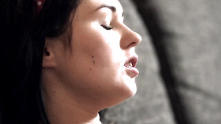 Busty cutie and her girlfriend have fun with dildos