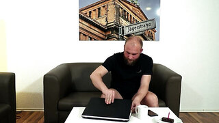 Whore with a hot pussy takes his dick on all fours