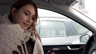 Debt collector dicking for a submissive teen hottie