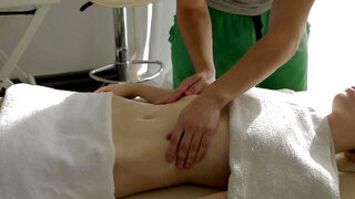 Sex after a massage is what this blonde needed badly