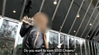 PublicAgent Homeless lady gets screwed to pay for hotel
