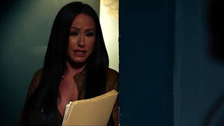 Interrogation room fucking with Nicole Kitt taking it