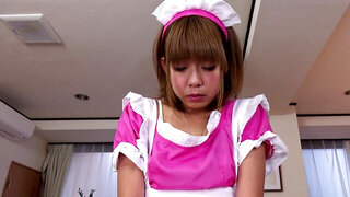 Meaty pussy cutie pleasuring a penis in a sloppy POV movie