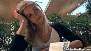 Czech girl gave up her pussy for money