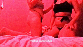 Hot women get messy in a lesbian amateur fuck movie