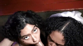 Hot girls devouring pussy and just being real nasty
