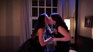 Vampire girl sucking the living hell outta human pussy