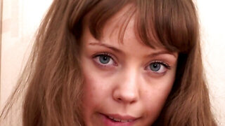 Cute amateur teen Hana in her total glory in this video