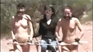 (Oldies But Goodies) PonyGirl Instructing Outdoor (2on3) OtO