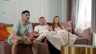 Blondie is ready to get fucked by an older fucker today