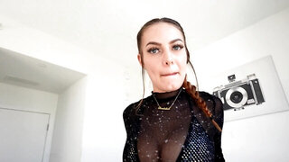 Blue-eyed girl takes a deep hammering in a POV video