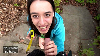 Big booty girl is taking the money and has sex