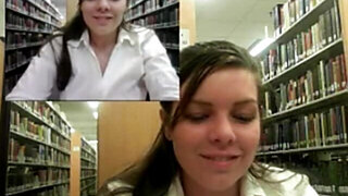 Webcam Girl Squirting In Public Library
