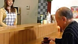 Old Guy + Gorgeous Japanese MUMMY - Erotic Yumi Kazama