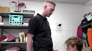 Security room sex for Brody Kayman and Kyle Michaels