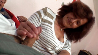 Czech dude caught fucking his hairy mother-in-law