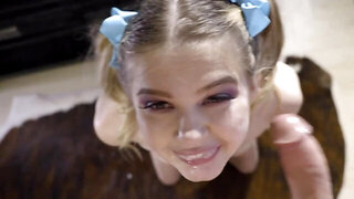 Naughty coach Charles Dera fucks a petite teen girl Coco Lovelock