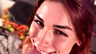 Facefucking Delilah Day and banging her wet vagina
