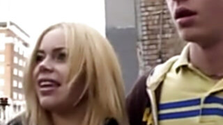 British super-bitch alicia rhodes in a fmm threesome in footwear