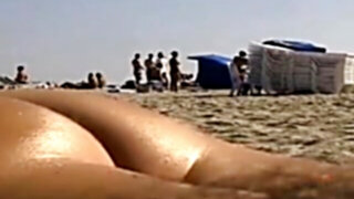 Voyeurchamp exhibitionist wife 19 anjelica beach pussy glide