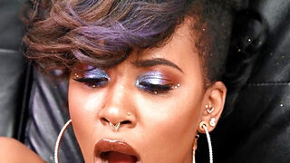 Demi Sutra is going to cum with a cock in her butthole