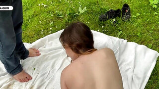 Stranger's thick dick feels perfect inside my horny pussy