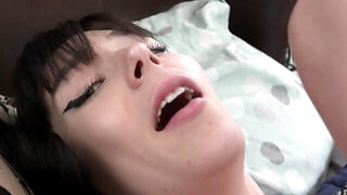 Perfect feet and hairy vag... what else do you need?