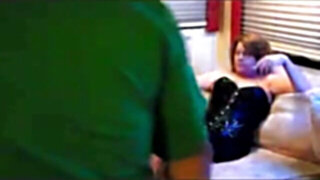 Cuckold milked by Domme lora and fresh fucktoy dual distress