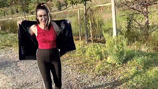 Virgin teen's dick gets lucky with a slutty stranger