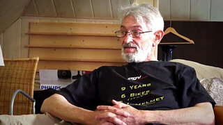 Tight reverent teen is going to fuck a gross older guy