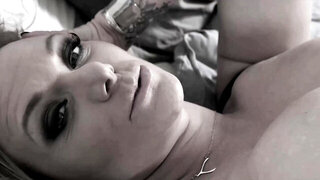 Inked-up blonde gets fucked while resting and fantasizing