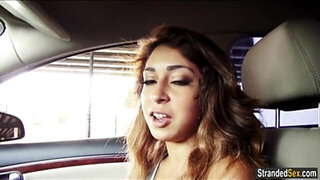 Teen immigrant fucks for food and a ride